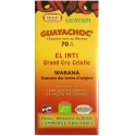 Guayachoc Tablette chocolat noir 70% Warana El Inti Guayapi 100 g