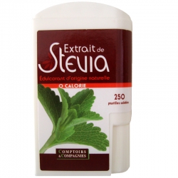 Extrait de Stevia 250 pastilles Comptoirs et Compagnies