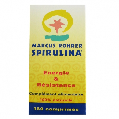 Spirulina Marcus Rohrer 180 comprimés