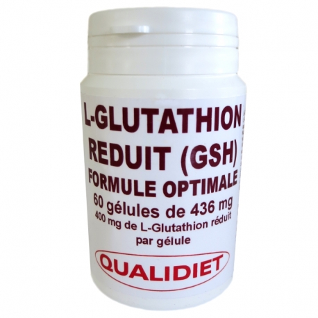 L-Glutathion réduit Qualidiet 60 gélules v1